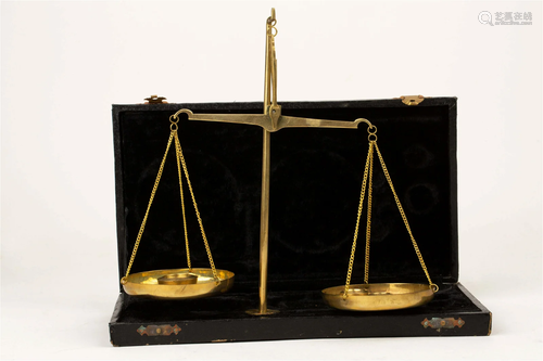 BALANCE SCALE, 19TH CENTURY