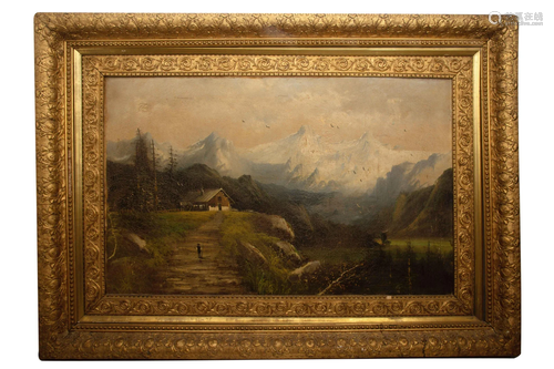 OIL PAINTING, DUTCH PAINTER, 19TH CENTURY