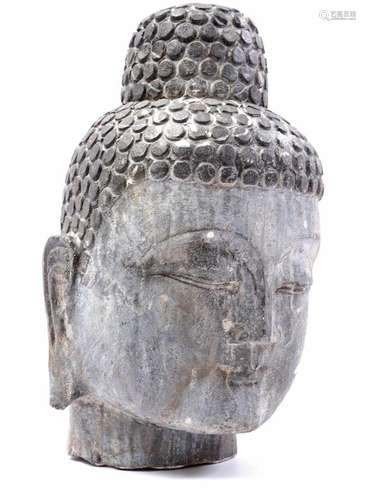 Stone Buddha head