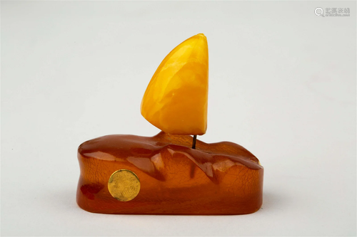 NATURAL AMBER DECORATION