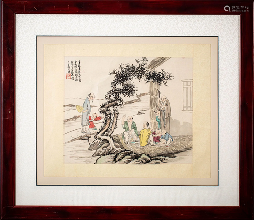 A CHINESE PAINTING, 20TH CENTURY