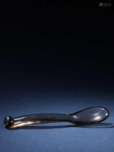 A Delicate Citrine Spoon