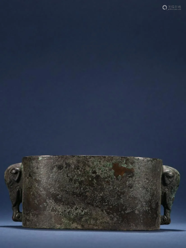 A Old Bronze Censer