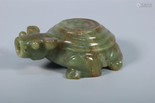 A Green Jade Turtle