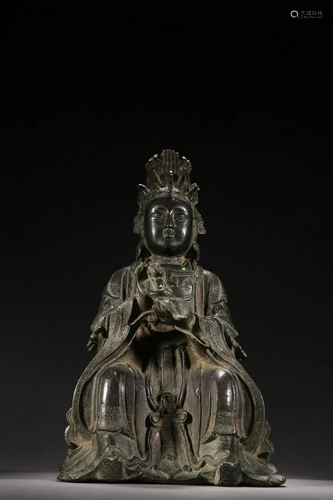 A Fine Bronze Figure of Buddha