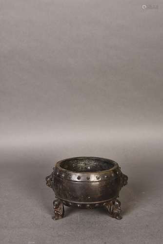 A BRONZE CENSER