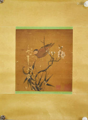 Chinese Flower and Bird Painting, Anonymous