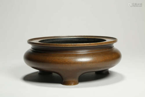 Bronze Conical Compressed Censer