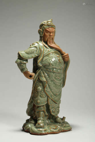 Longquan Kiln Figure of Guan’gong