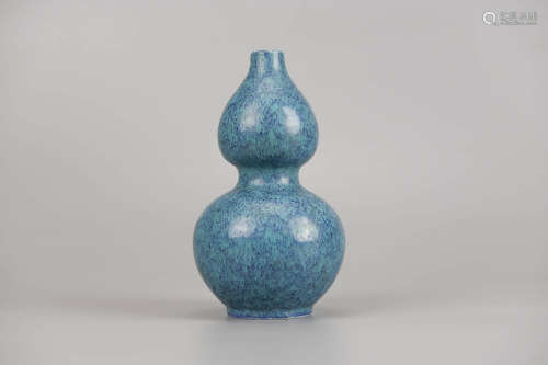 Lujan Glaze Double-Gourd-Shape Vase