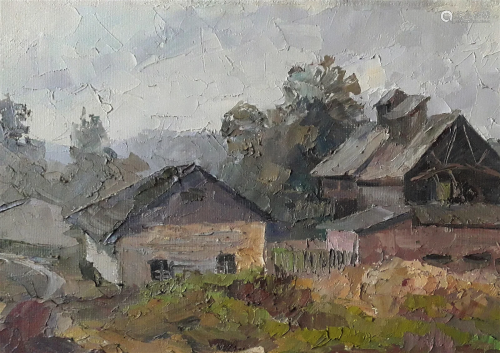 Oil painting On current Serdyuk Boris Petrovich