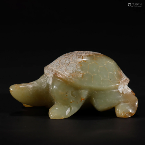 CHINESE ANCIENT JADE TURTLE