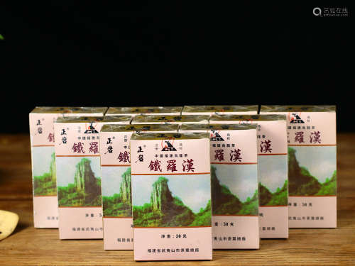 1999年 武夷山茶叶总厂精制「极品正岩名枞铁罗汉十盒」