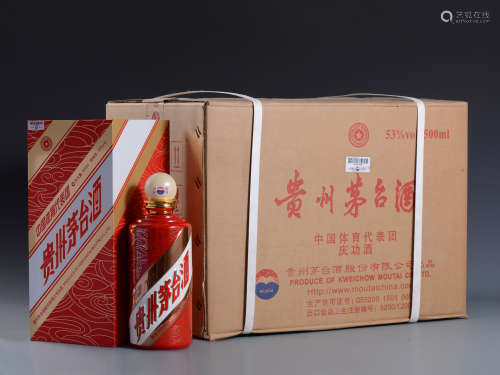 2012年 贵州茅台酒（中国体育代表团庆功酒）（原箱）