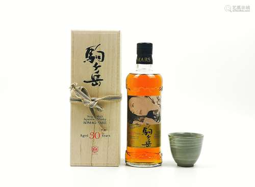 驹之岳 30年 配有田烧酒器