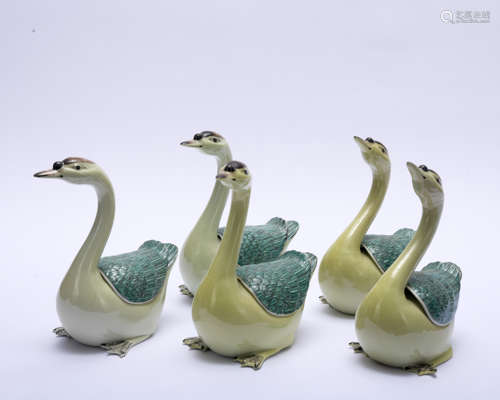 A set of Su sancai duck