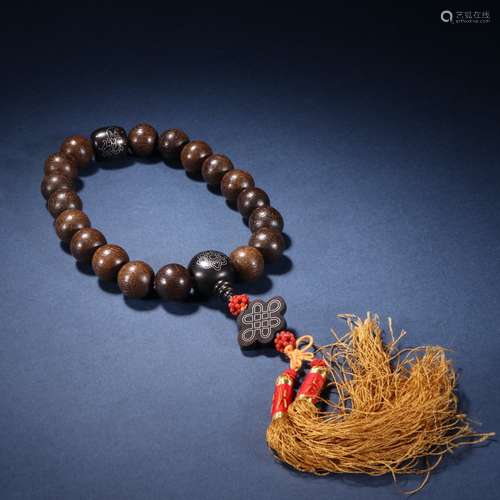 Handheld 18 Eaglewood BuddhaAC Beads