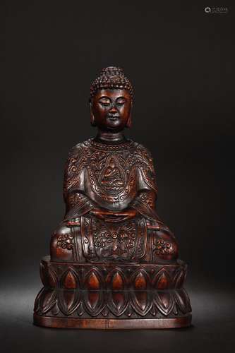 An Eaglewood Statue of Buddha