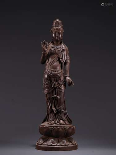 An Eaglewood Statue of Avalokitesvara