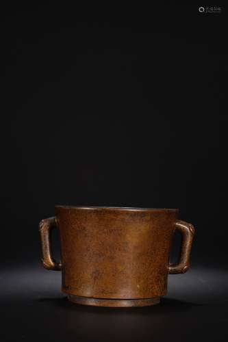 A Copper Censer  The Chinese Ming Dynasty