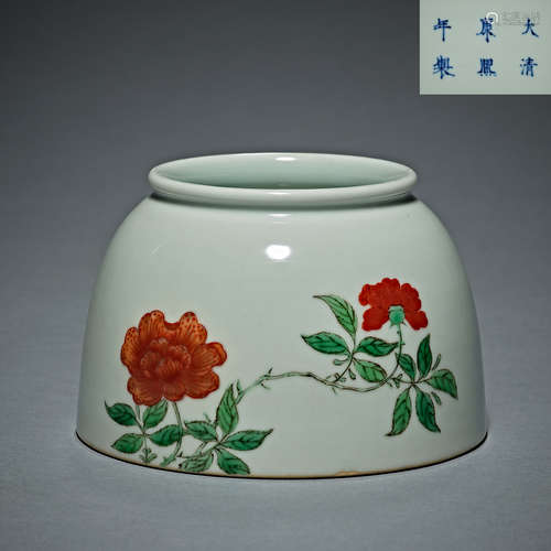 Qing Dynasty Kangxi, Famille Rose, Taibai Zun, Pot