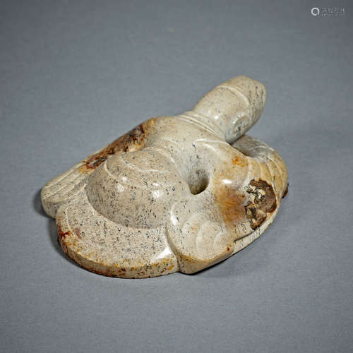 Han Dynasty, Hetian jade, civil official decoration, Jade