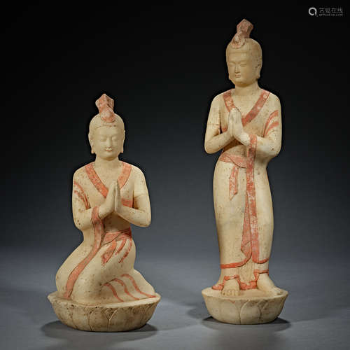 Northern Qi Dynasty, White stone, Character