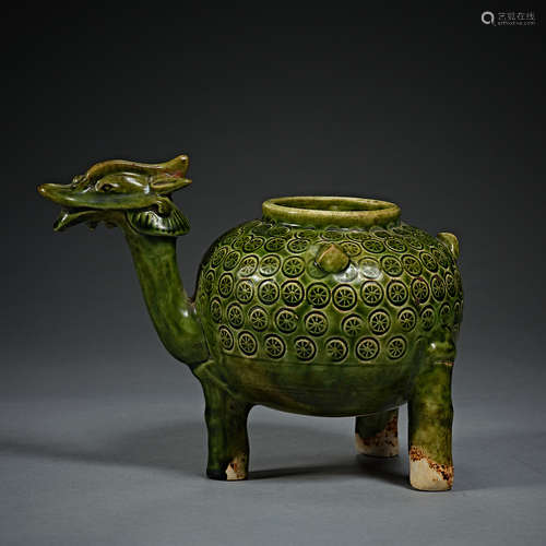 Tang Dynasty, Tri-Color Glazed, porcelain, Pot