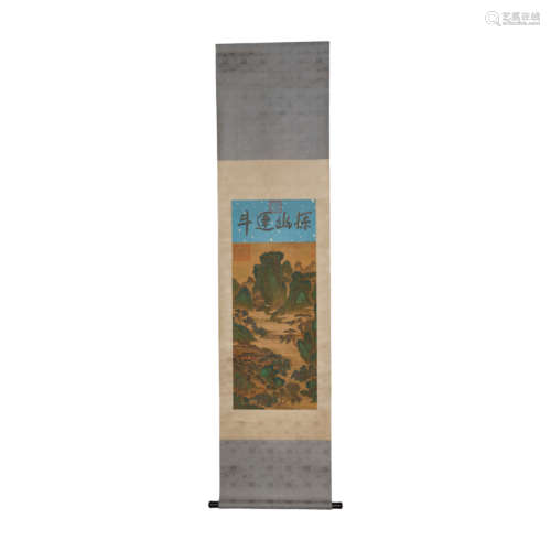 Ming Dynasty, QIU YING, Landscape Painting