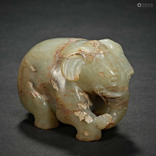 Han Dynasty, Jade Elephant