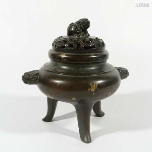 Bronze Incense Burner, China