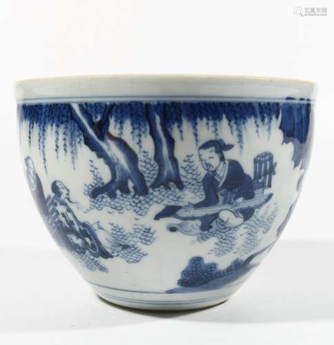 Blue And White Porcelain Jar, China