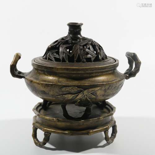 Bronze Incense Burner, China