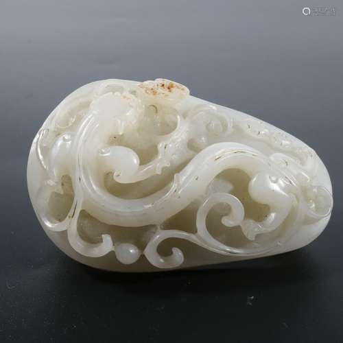 White Jade Ornament, China