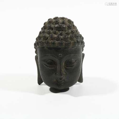 Bronze Head Of Buddha, China