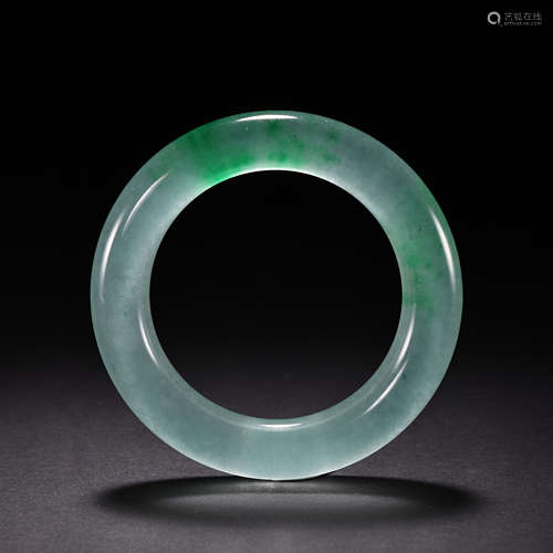 CHINESE QING DYNASTY JADE BRACELET