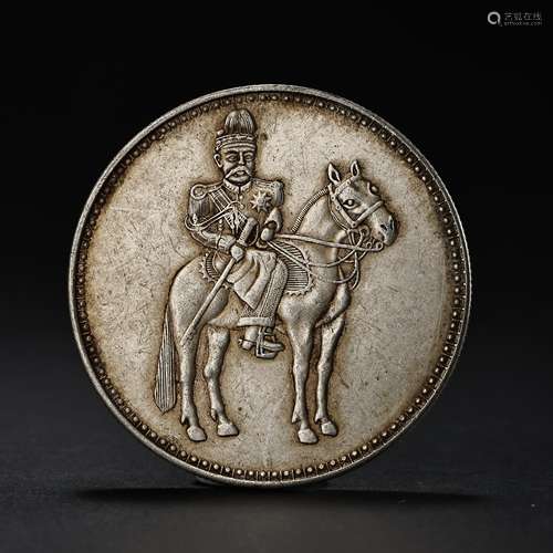 CHINESE STERLING SILVER COIN