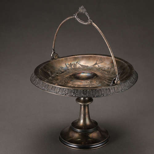 BRITISH FINE SILVER COMPOTE