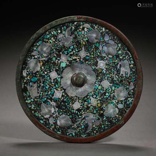 CHINESE HAN DYNASTY BRONZE MIRROR