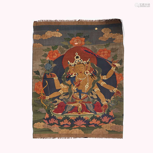 CHINESE QING DYNASTY THANGKA