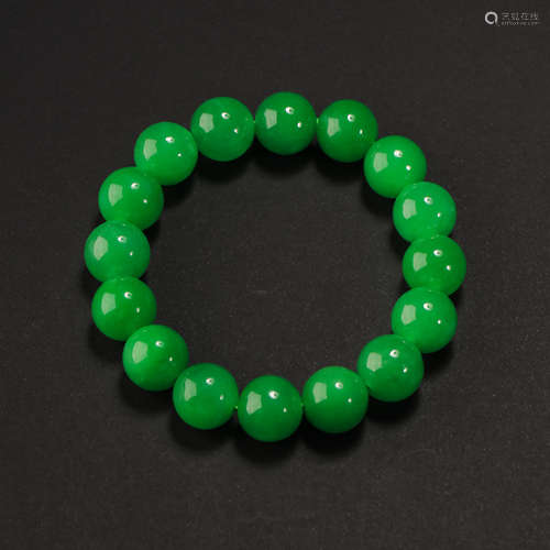 CHINESE QING DYNASTY JADE BRACELET