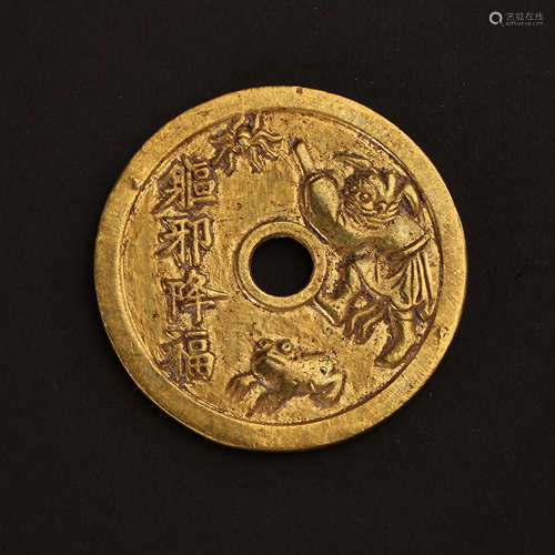 CHINESE ANCIENT PURE GOLD COINS