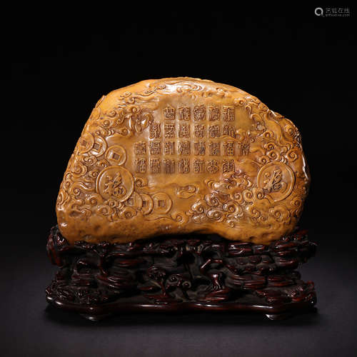 SEAL OF TIANHUANG STONE IN QING DYNASTY, CHINA