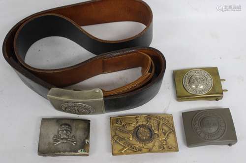 Four Belt Buckle and Belt