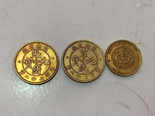 Three Chinese Coins