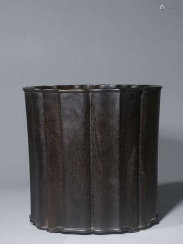 Chiense Zitan Wood Brushpot