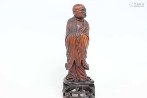 Chinese Huangyang Wood Figurine