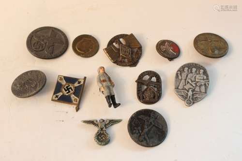 12 Pics Third Reich German Badges