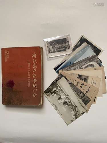 Group of Asian Postcard, Photo and Book