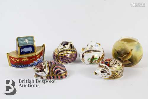 Royal Crown Derby Paperweights